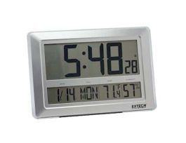 Large Wall/Desktop Clock with Calendar, Temperature and RH Functions