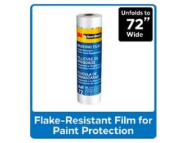 3M™ Hand-Masker™ Advanced Masking Film, AMF72, 72 in x 90 ft x .35 mil (1.82 m x 27.4 m x .00889 mm)