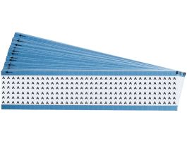Alphabetical Vinyl Upper Case Wire Marking Cards, A 900 Total
