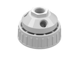 Solvent Waste Manifold, PTFE, 70 mm Nalgene, 1x1/2" NPT, 3x1/4" NPT; 1/EA