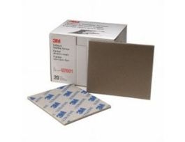 3M™ Softback Sanding Sponge 02601, 4-1/2 in x 5-1/2 in, (115mm x 140mm), Ultrafine, 20 Sponges/Pack, 6 Packs/Case
