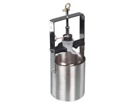 Dipping Bottle with Glass Container, Nickel-Plated Brass Frame, 148 mm; 1000 mL