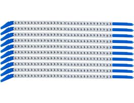 ClipSleeve Wire Markers Size 13 Nylon 14 AWG - 14 AWG, 5 Pack of 300 Each