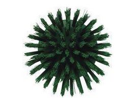 SCRUB BRUSH ROUND STIFF PP GREEN 3.75IN