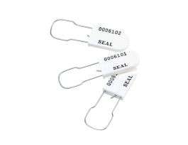 Padlock Plastic Seals, White