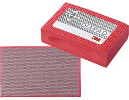 3M™ Flexible Diamond Hand Lap 6200J, 2-1/4 in x 3-3/4 in M20 Mic, 10 ea/Case