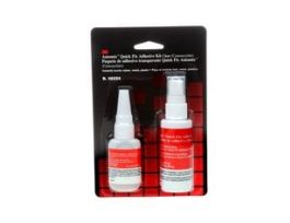 3M™ Quick Fix Adhesive Kit, 08224, 0.7 oz adhesive/2.0 oz accelerator Bottles, 6 per case