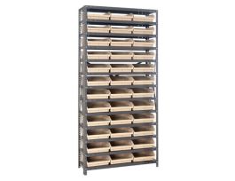 12INX36INX75IN 36 IVORY BINS 4IN BIN
