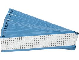 Alphabetical Vinyl Cloth Upper Case Wire Marking Cards, T 900 Total