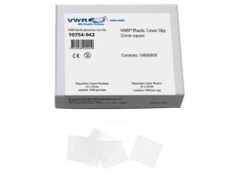 VWR COVERSLIP PLASTIC 22MM BX1000 BULK