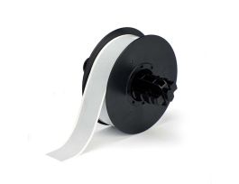 B30 Series Metallized Polyester Labels 1.125 in W x 100 ft L Silver