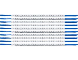 ClipSleeve Wire Markers Size 07 Nylon 18 AWG - 18 AWG, 5 Pack of 300 Each