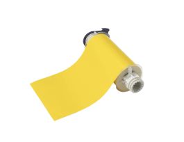 All Weather Permanent Adhesive Vinyl Label Tape for BBP85 Printer - 7" Yellow