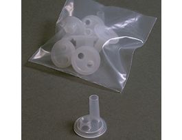 Two-Port Cap Inserts; 6/Pk