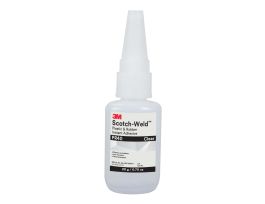 3M™ Scotch-Weld™ Plastic & Rubber Instant Adhesive PR40, Clear, 20 Gram, 10 Bottles/Case