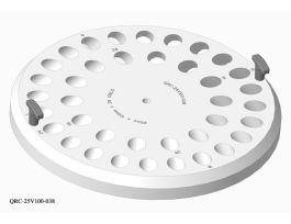 MIVAC ROTOR 38 X 25MM BY 100MM VIALS