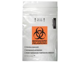 BAG PLASTIC RECLOSABLE 12X15 BILINGUAL