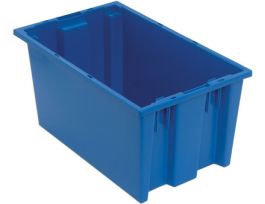 18INX11INX9IN STACK AND NEST TOTE BLUE