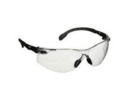 3M™ Solus™ 1000 Series, S1501SGAF, Black Temples, Scotchgard™ Anti-Fog Coating, Clear AF-AS lens, 20 ea/Case