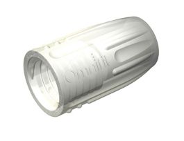 Colored Caps for Standard Connectors and Valves, ETFE, natural; 10/pk