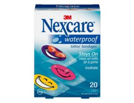 Nexcare™ Waterproof Bandages, Cool Collection 594-20