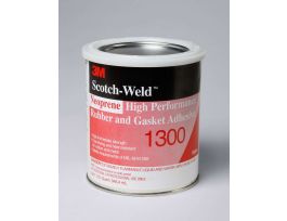 3M™ Neoprene High Performance Rubber and Gasket Adhesive 1300, Yellow, 1 Quart, 12 Can/Case
