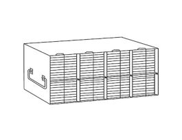 Upright Freezer Rack for 96/384-Well Microtiter Plates, accepts 72 with lids or 84 without lids
