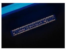 VWR RULER GEL FLUORESCENT 25CM.