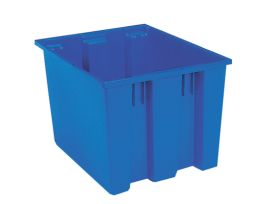 TOTE NEST & STACK 19-1/2X15-1/2X13 BLUE
