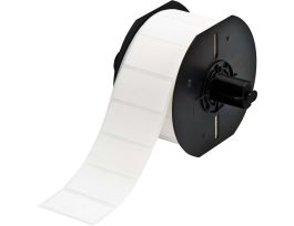 B33 Series Polypropylene Labels 1 in H x 2 in W White 1500/RL