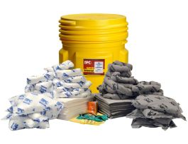 95-Gallon Drum Spill Control Kit - Mixed Oil Only and Universal Application, Absorbency Capacity 77 gal