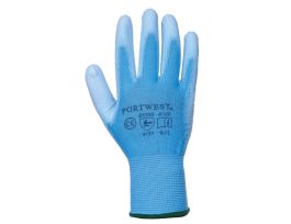 GLOVE PALM SEAMLESS LINER PHYLON/PU BL M