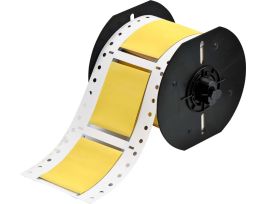 B33 Series Low Smoke Zero Halogen PermaSleeve Heat Shrink Tubing, 1.5" Dia x 2" W, Yellow