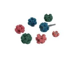 Standard Abrasives™ Buff and Blend Cross Buff GP, 725002, A/O VFN, 1-1/2 in x 1/2 in x 2 Ply x 8-32, 50/Carton, 500 ea/Case