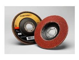 3M™ Cubitron™ II Flap Disc 969F, 60+, T29, 5 in x 7/8 in, 10 ea/Case