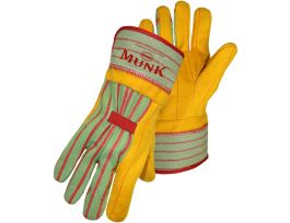 Double Palm Chore, Turtleneck, Rubberized Safety Cuff, XL