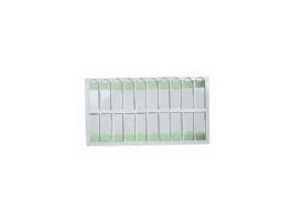Microscope Slide Tray, PVC, holds 20 slides, 10/pk