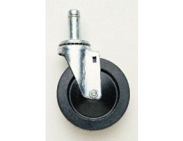 CASTER SWVL STEM SUPER ERECTA PU 5.12IN