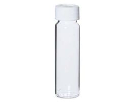 Clear VOA Vials, 40 mL, PTFE-Lined Cap; 72/Cs
