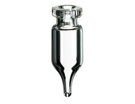 Crimp Vial , Glass, 0.9 mL, 11 mm, Conical Bottom; 1000/pk