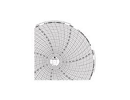 Chart Paper for 8" Circular Recorders; 7 day, 0 to 500F/C, 60/pk