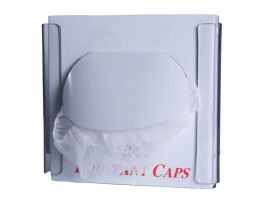 DISPENSER BOUFFANT CAP PLST CLR 9X10X4IN