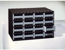 Steel Cabinet Storing, consolidating and organizing small parts. Heavy-duty welded steel frame