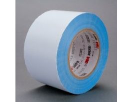3M™ Glass Cloth Tape 398FR, White, 3 in x 36 yd, 7 mil, 12 rolls per case, Skip Slit