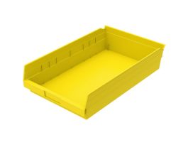 BIN SHELF 17-7/8 X 11-1/8 X 4 YELLOW