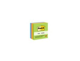 Post-it® Notes 654-5UC, 3 in x 3 in (76 mm x 76 mm), Jaipur colors