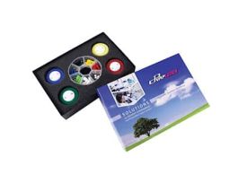 Solvent Delivery Cap with EPDM Air Inlet Valve, Eight 1/8" & One 2.2 mm OD Tubing Ports, GL45; 1/EA