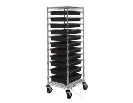 24IN X 21INX69IN BIN CART 11 ESD BINS