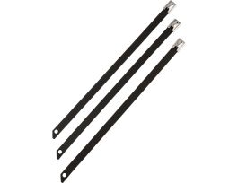 Cable Ties, 0.311" W x 7.913" L, Steel