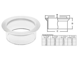 FLANGE DURAN FLAT 150MM